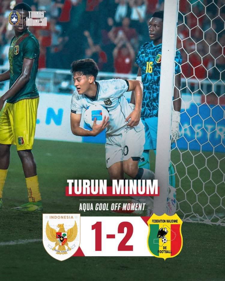 Hasil Babak I Timnas U-17 Indonesia vs Mali 1-2, Perebutan Juara Piala Kemerdekaan 2025, Gawang Garuda Muda Digempur Elang Afrika