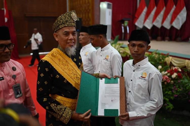 753 Warga Binaan Rutan Kelas II B Dumai Terima Remisi, Diserahkan Wali Kota Dumai H Paisal Secara Simbolis