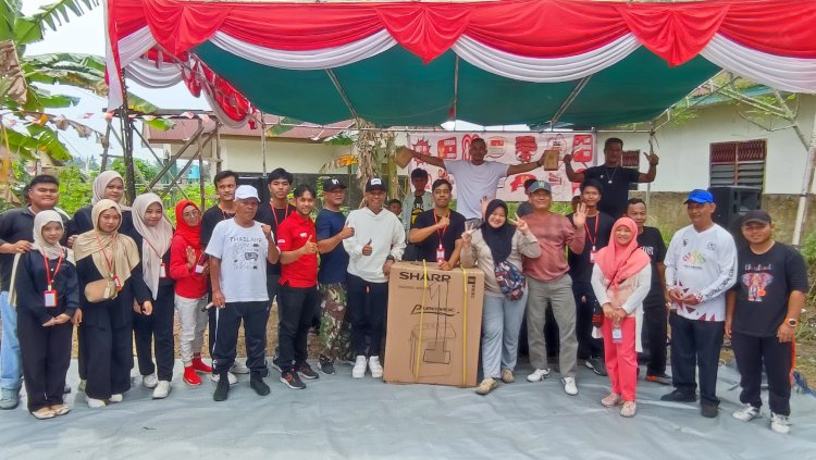 Jalan Sehat RT 02 RW 03 Tangtim Tenayan Raya Banjir Hadiah