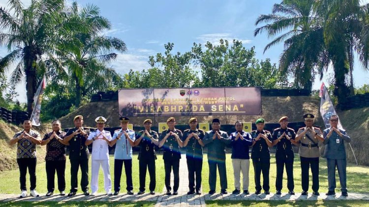 Wawako Dumai Hadiri Serah Terima Jabatan Komandan Detasemen Artileri Pertahanan Udara 004/Wira Satya Bhuana Yuda