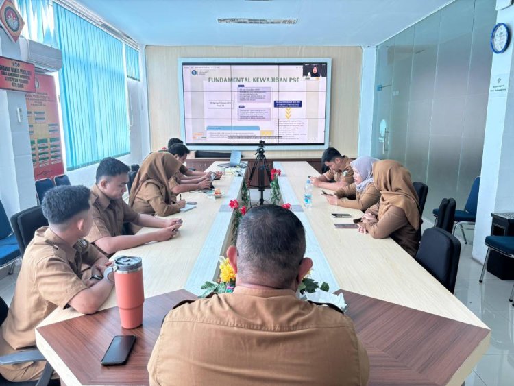 Diskominfotiksan Dumai Ikuti Coaching Clinic Batch 2 Layanan Keamanan Siber dan Sandi