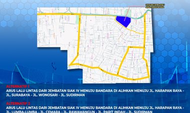Ada Aksi Demo di DPRD Riau Hari Ini, Satlantas Polresta Pekanbaru Alihkan Arus Lalu Lintas ke Jalan Harapan Raya