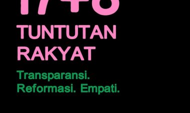 Isi Lengkap 17+8 Tuntutan Rakyat yang Viral di Media Sosial