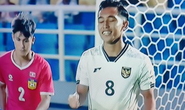 Hasil Babak I Timnas U-23 Indonesia vs Laos 0-0, Kualifikasi Piala Asia U-23 2026, Garuda Muda Gempur Pertahanan Laos