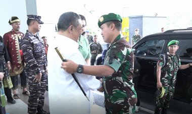 Pangdam XIX/Tuanku Tambusai Mayjen TNI Agus Hadi Waluyo Disambut Wagubri, Perkuat Ketahanan NKRI di Riau dan Kepri