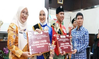 Berlian Arfian Juara I Duta GenRe Putri GenRe Riau Award Provinsi Riau Tahun 2025