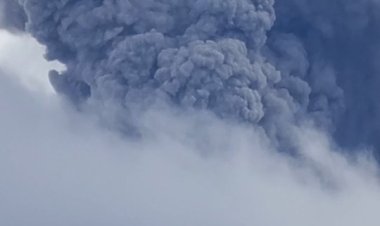 Gunung Marapi Erupsi 47 Detik Pagi Ini, Waspadai Potensi Lahar Dingin