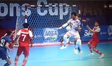 Hasil Babak I Timnas Futsal Indonesia vs Belanda 4-0, AQUA Futsal Four Nations Cup 2025, Garuda Muda Panen Gol