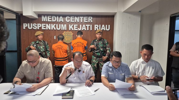 Tilap DAK Fisik SD, Mantan Pejabat Disdik Rohil Ditetapkan Jadi Tersanga oleh Kejati Riau
