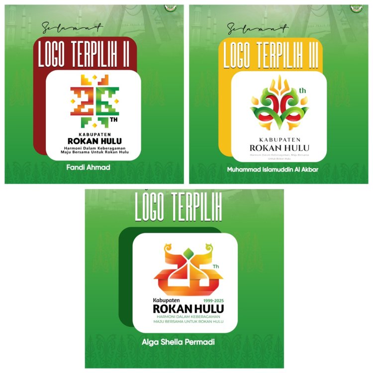 Pemkab Rohul Umumkan Pemenang Sayembara Logo HUT ke-26
