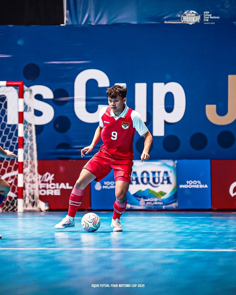 Hasil Timnas Futsal Indonesia vs Latvia, Garuda Muda Berebut Juara Aqua Futsal Four Nations Cup 2025