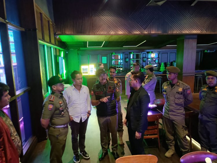 HW Livehouse di Jalan Soekarno Hatta Pekanbaru Belum Kantongi Izin Diskotek dan Bar, Kepala Satpol PP Beri Peringatan