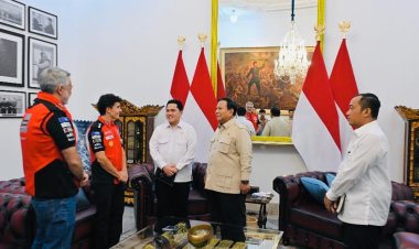 Jelang MotoGP Mandalika 2025, Presiden Prabowo Subianto Terima Marc Marquez di Istana Merdeka Jakarta