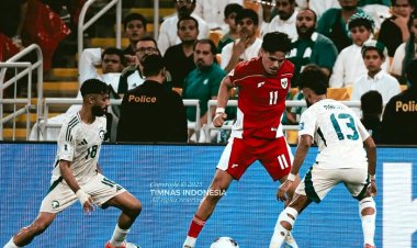 Hasil Timnas Indonesia vs Arab Saudi 2-3, Kualifikasi Piala Dunia 2026, Skuad Garuda Ditunggu Irak