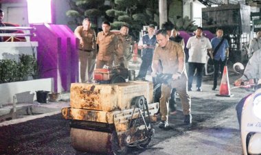 Perbaikan dan Peningkatan Infrastruktur Komitmen Pemko Pekanbaru, Overlay 29 Ruas Jalan hingga Jelang Akhir Tahun