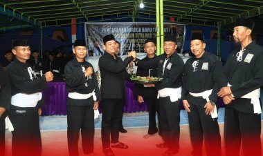 Wabup Rohul H Syafaruddin Poti Hadiri Malam Pengesahan Calon Warga Baru  PSHT