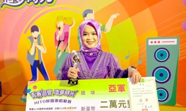 Alumni UIR Sabet Runner Up Taiwan Singing Competition 2025
