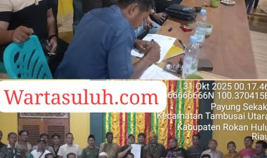 Karyawan PT Torganda Sepakat Bergabung dengan Ninik Mamak Melayu Rantau Kasai