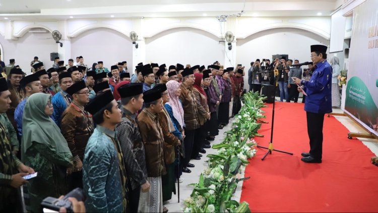 Menteri Agama Nasaruddin Umar Lantik 89 Dewan Hakim MQKI 2025, Diikuti 34 Provinsi dan Delegasi 10 Negara