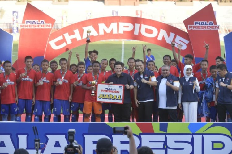 Hasil Asti Kudus vs PS Malaka Kupang 1-0, Piala Presiden 2025 U-15 dan U-12, Menpora Erick Thohir: Bentuk Karakter Anak Muda