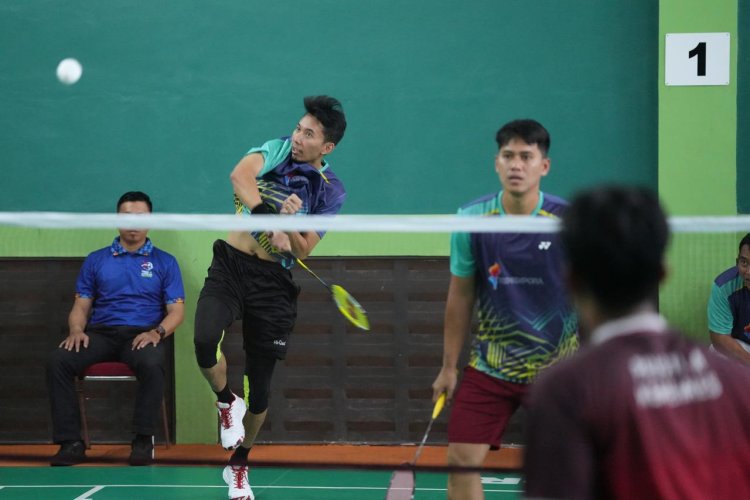 Taklukkan Kemenkes 2-0 di Pornas Korpri XVII Tahun 2025, Tim Bulu Tangkis Kemenpora Melaju ke 16 Besar