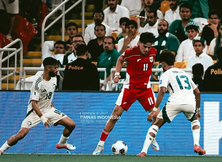 Hasil Timnas Indonesia vs Arab Saudi 2-3, Kualifikasi Piala Dunia 2026, Skuad Garuda Ditunggu Irak