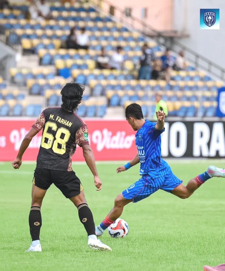 Hasil Babak I PSPS Pekanbaru vs Sriwijaya FC 0-0, Liga 2 Musim 2025-2026, Askar Bertuah Ditahan Laskar Wong Kito