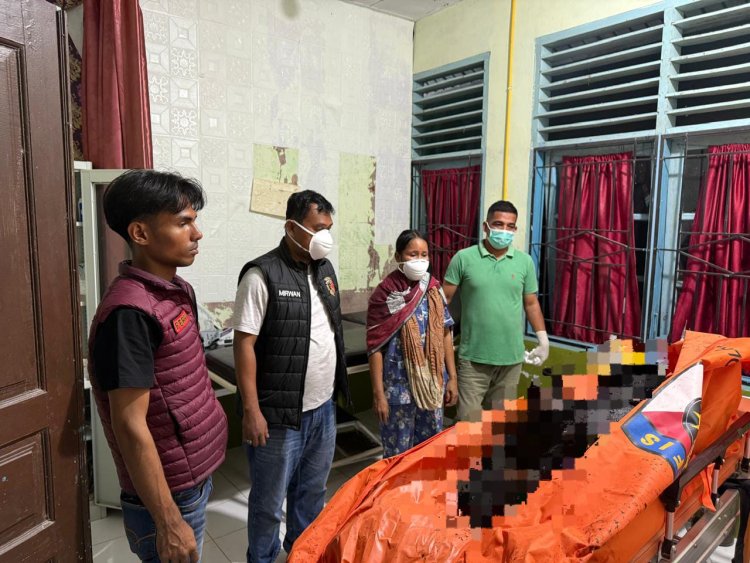 Kebakaran di Bonai Darussalam Tewaskan Lansia, Polsek Olah TKP