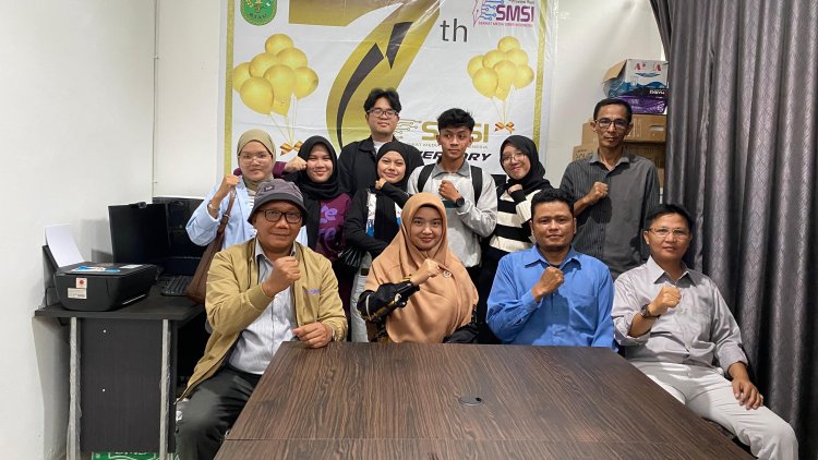 LKBH SMSI Riau Gelar FGD bersama Redaksi Pers Kampus Catra Media