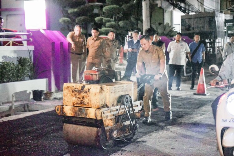 Perbaikan dan Peningkatan Infrastruktur Komitmen Pemko Pekanbaru, Overlay 29 Ruas Jalan hingga Jelang Akhir Tahun