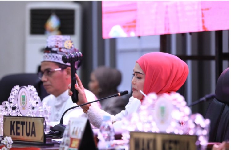 DPRD Rohul Rapat Paripurna Istimewa HUT ke-26 Rohul