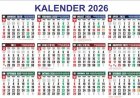 Jadwal Libur dan Cuti Bersama 2026: Ada 9 Long Weekend!