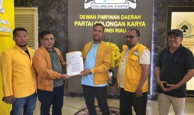 Doli Kurnia Plt Ketua Golkar Riau, SK Penunjukan Diserahkan ke DPD I