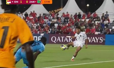 Hasil Babak 1 Timnas U-17 Indonesia vs Zambia 1-3, Piala Dunia U-17 2025 Qatar, Gawang Garuda Muda Dibombardir