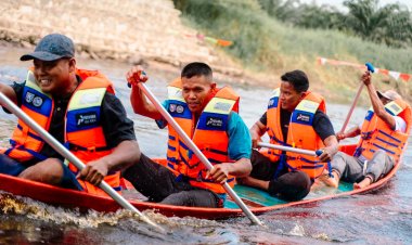 Pacu Sampan di Desa Balai Pungut Berlangsung Meriah, PHR Dorong Pelestarian Budaya dan Ekonomi Lokal