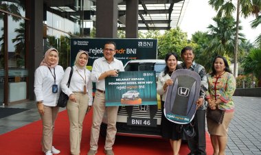BNI Kantor Wilayah 02 Padang Bagikan Honda New HRV Hadiah Tahap Pertama Rejeki wondr BNI