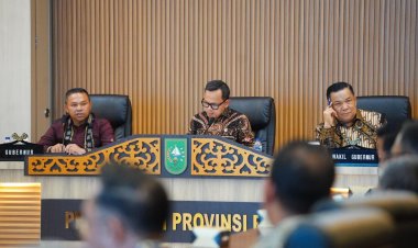 Wamendagri Pimpin Rapat Pengendalian Inflasi dan Evaluasi APBD Riau, Gubri Titip Aspirasi Percepatan Pembangunan