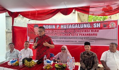 Dari Reses Robin Hutagalung, Warga Keluhkan Daya Tampung SMA