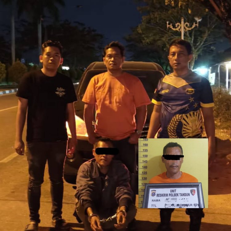 Polsek Tandun Amankan Pelaku Pencurian Dengan Pemberatan