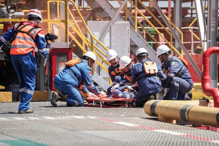 PHR dan Aparat Gabungan Solid Amankan Obvitnas Dumai, Gelar Latihan Gabungan Cegah Serangan Siber dan Aksi Teror