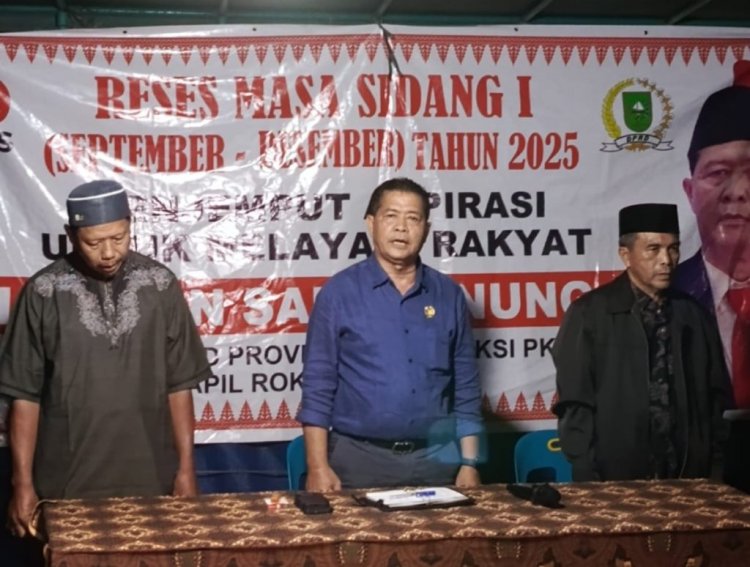 Anggota DPRD Riau Sutan Sari Gunung Serap Aspirasi Warga Pancamukti, Warga Usulkan Perbaikan Infrastruktur dan Fasilitas Umum
