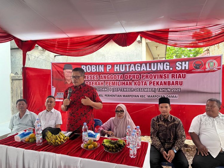 Dari Reses Robin Hutagalung, Warga Keluhkan Daya Tampung SMA