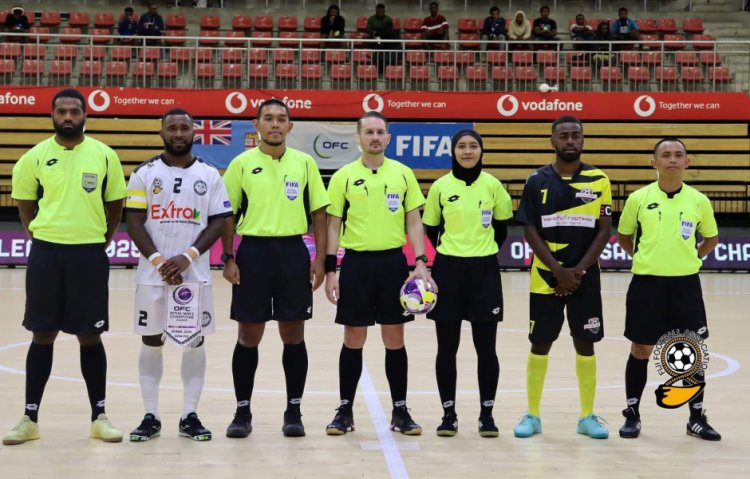 Tiga Wasit Indonesia Pimpin Pertandingan di OFC Futsal Men's Champions League 2025 di Fiji