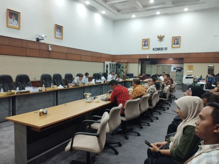 Komisi IV DPRD Provinsi Riau Rapat Kerja dengan BPBDPK, Minta Putihkan Maintenance Mahal