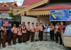 Satgas Pramuka Peduli Pekanbaru Serahkan Donasi Kemanusiaan untuk Korban Bencana Sumatera ke Kwarda Riau