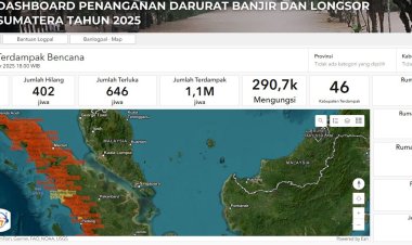 442 Orang Tewas dan 402 Orang Hilang Akibat Bencana Banjir dan Longsor di Sumatera