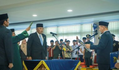 Ingot Ahmad Hutasuhut Dilantik Wali Kota Agung Nugroho Jadi Pj Sekdako Pekanbaru