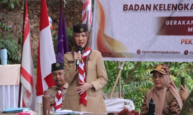 Kwarcab Pramuka Pekanbaru Gelar Rapat Paripurna dan Orientasi Pengurus