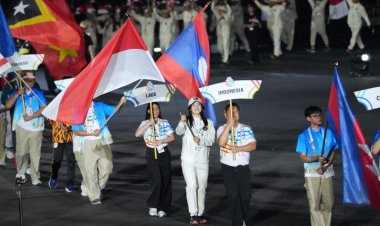 Kierana Alexandra Laut Atlet Ice Skating Indonesia Bangga Bawa Merah Putih Saat Closing Ceremony SEA Games 2025 Thailand