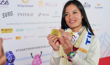 Ayustina Delia Priatna Atlet Track Cycling Indonesia Persembahkan Emas SEA Games 2025 Thailand untuk Bunda